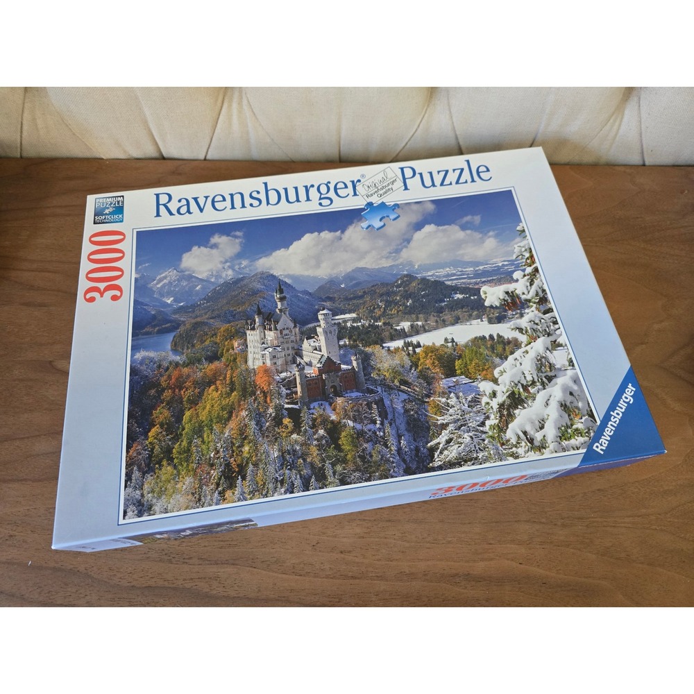 Ravensburger Neuschwanstein Castle 3000 Piece Puzzle – New Sealed Pieces